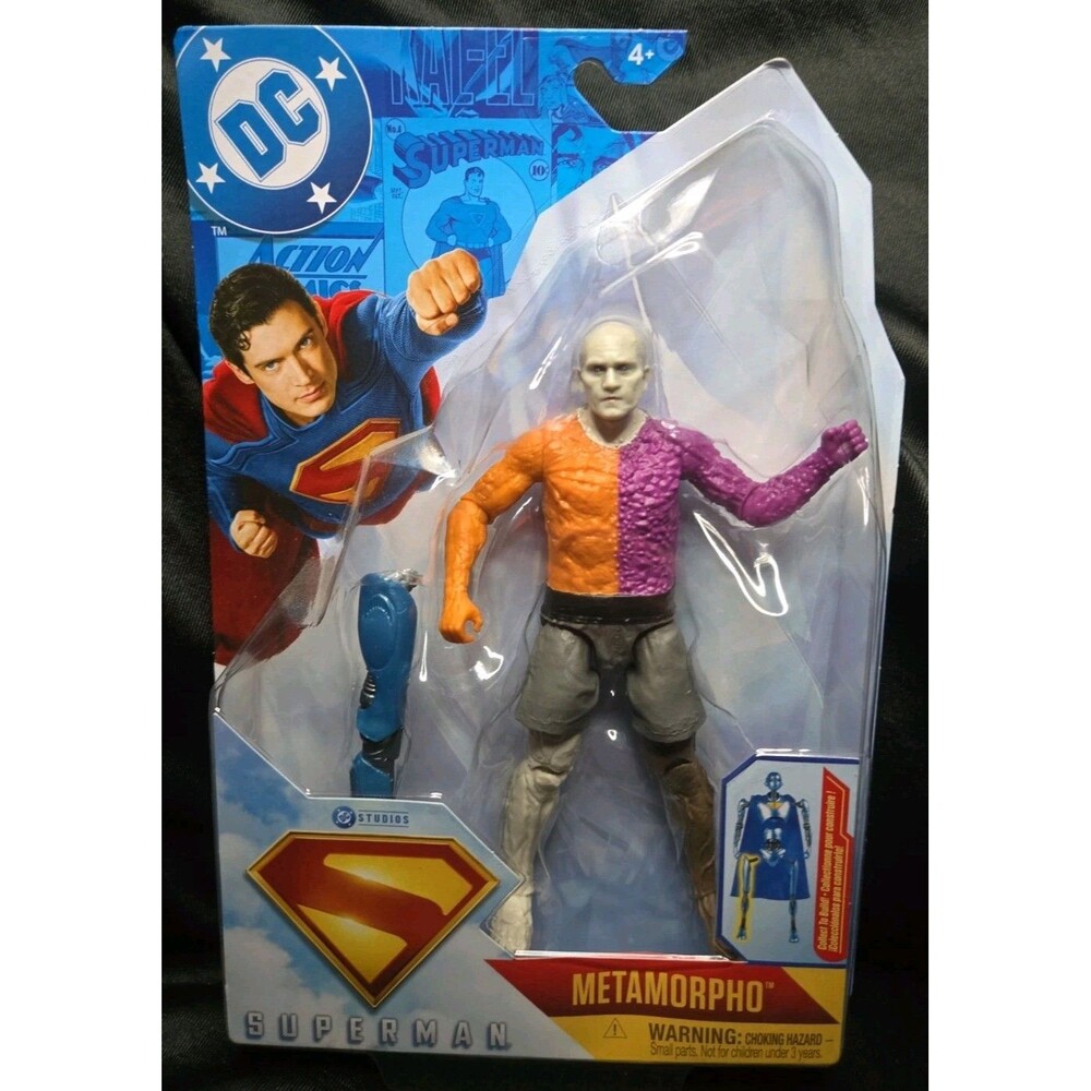 DC Studios Comics Superman Movie METAMORPHO 6-inch Action Figure • Ages 4+